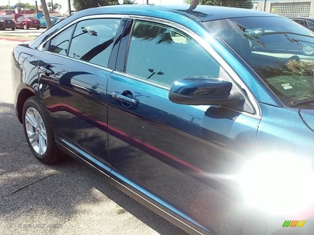 2016 Taurus SEL - Blue Jeans / Charcoal Black photo #22
