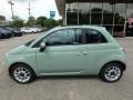 2013 Verde Chiaro (Light Green) Fiat 500 Pop  photo #2