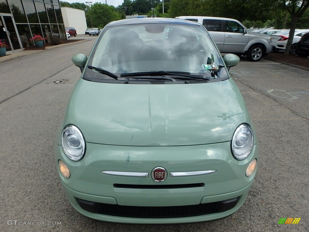 2013 500 Pop - Verde Chiaro (Light Green) / Grigio/Nero (Gray/Black) photo #8
