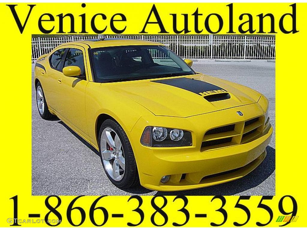 Detonator Yellow Clearcoat Dodge Charger