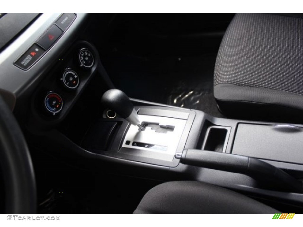 2011 Lancer Sportback ES - Apex Silver Metallic / Black photo #19