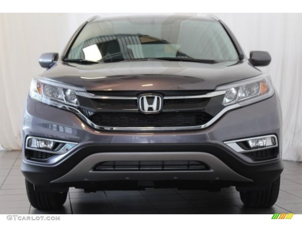 2016 CR-V EX-L - Modern Steel Metallic / Gray photo #4