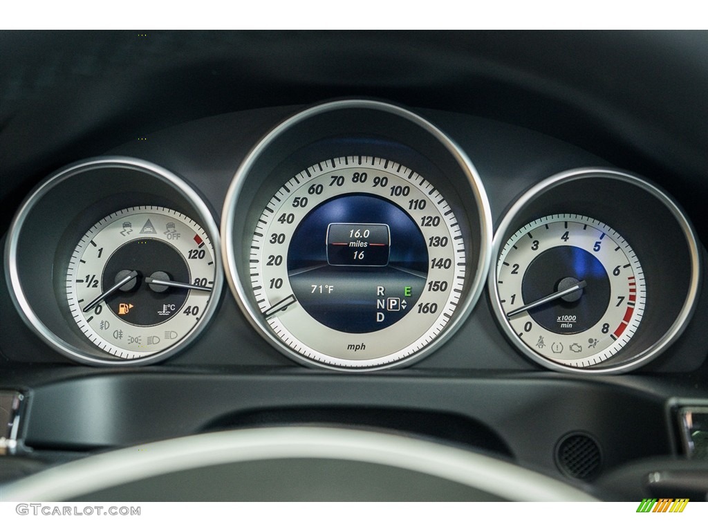 2016 Mercedes-Benz E 350 4Matic Wagon Gauges Photo #114290990