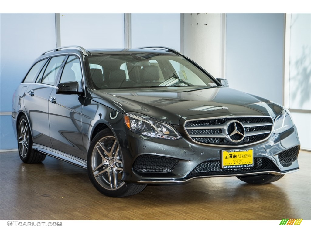 designo Graphite 2016 Mercedes-Benz E 350 4Matic Wagon Exterior Photo #114291107