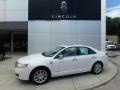 White Platinum Tri-Coat 2011 Lincoln MKZ Hybrid