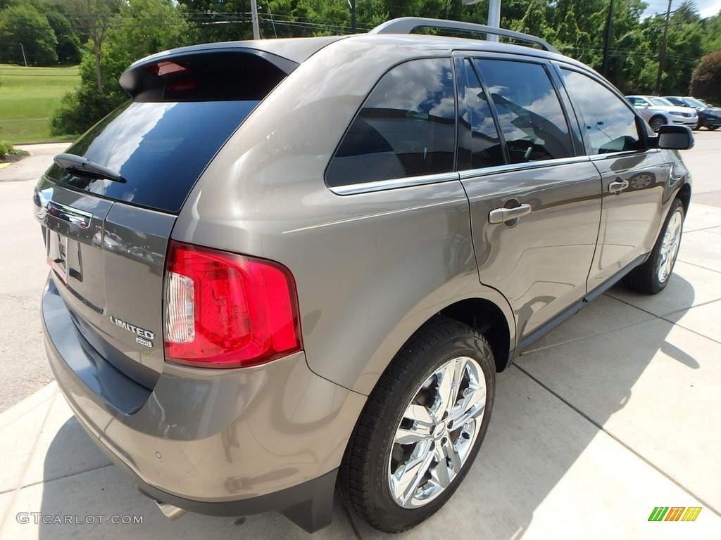 2013 Edge Limited AWD - Mineral Gray Metallic / Medium Light Stone photo #6