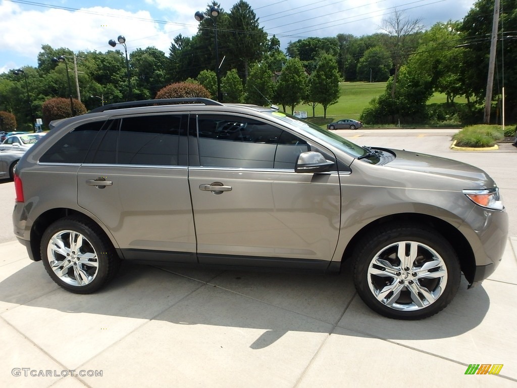 2013 Edge Limited AWD - Mineral Gray Metallic / Medium Light Stone photo #7