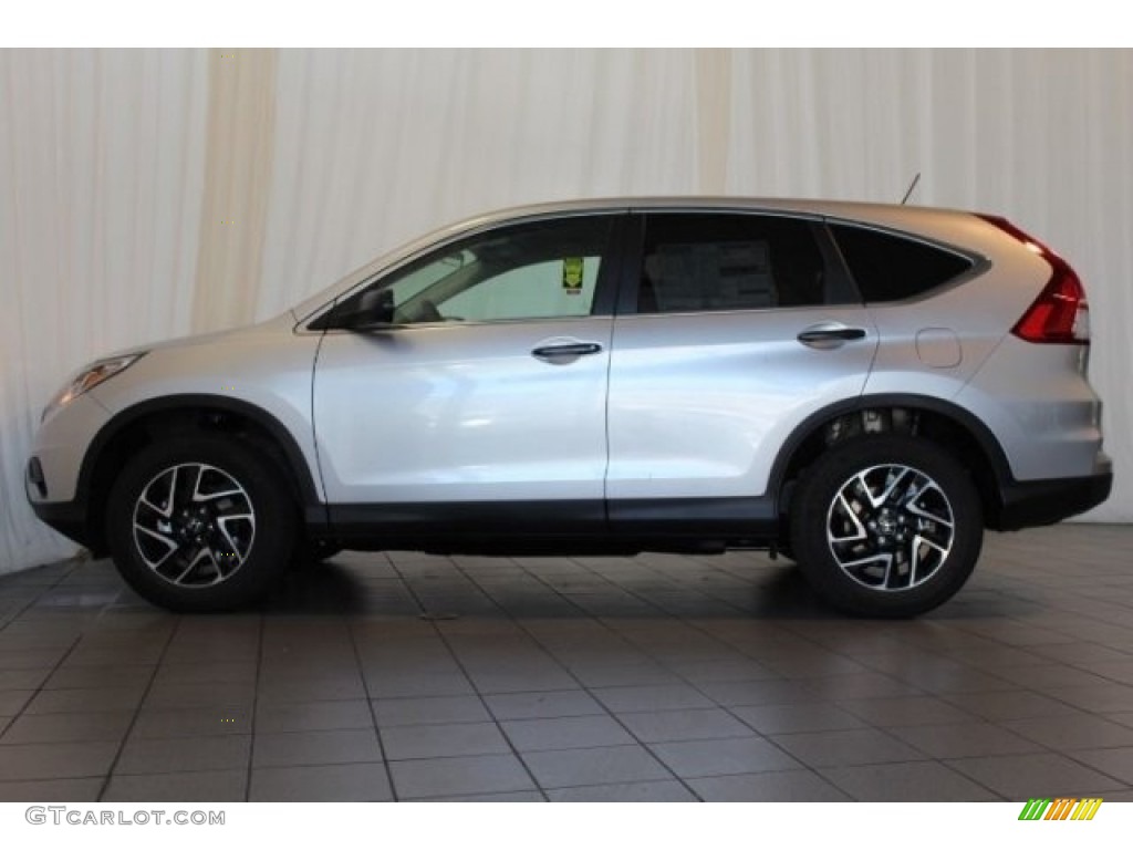 2016 CR-V SE - Alabaster Silver Metallic / Gray photo #5