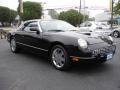 2002 Evening Black Ford Thunderbird Premium Roadster  photo #2