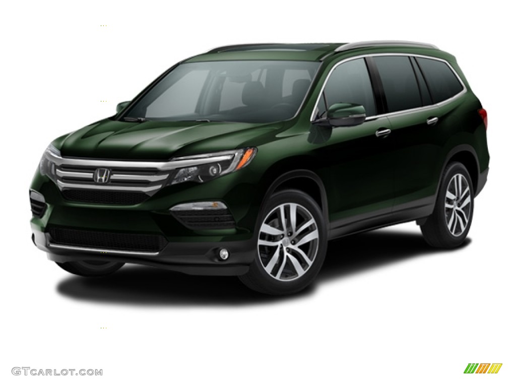 2016 Pilot Touring - Black Forest Pearl / Beige photo #22