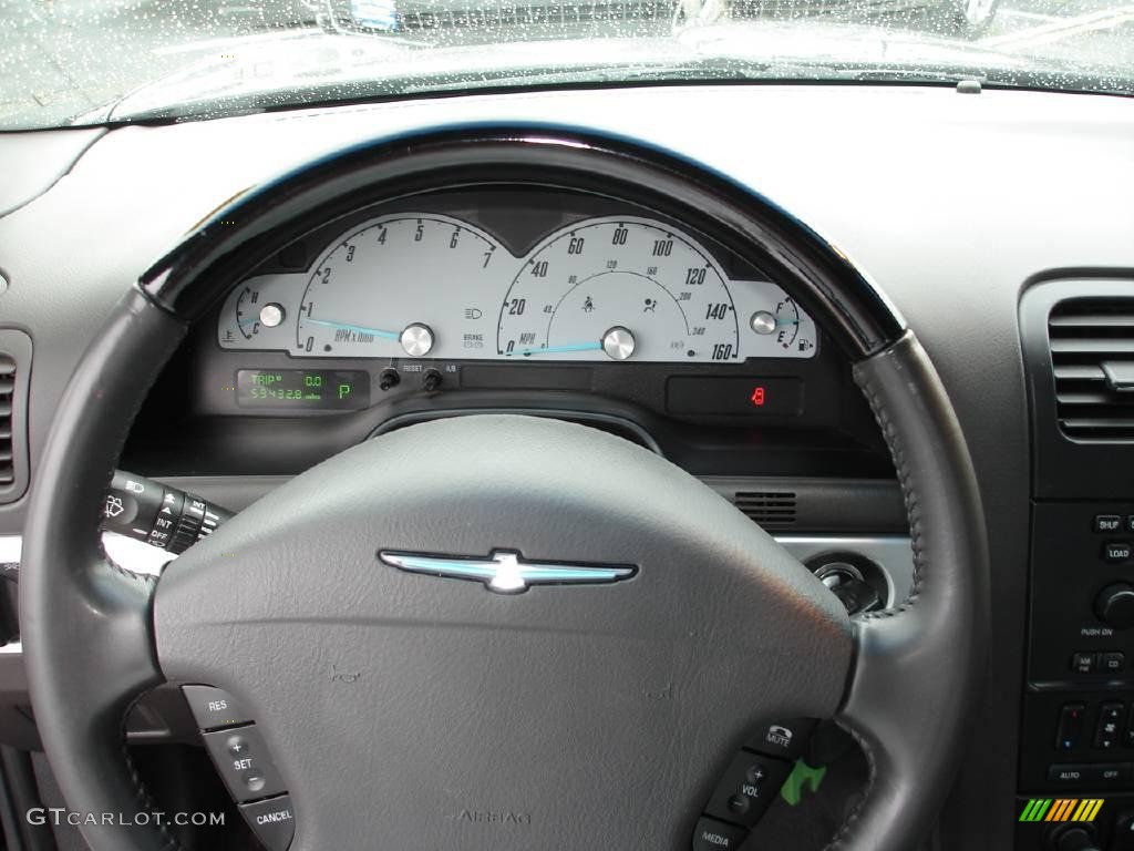 2002 Thunderbird Premium Roadster - Evening Black / Midnight Black photo #12