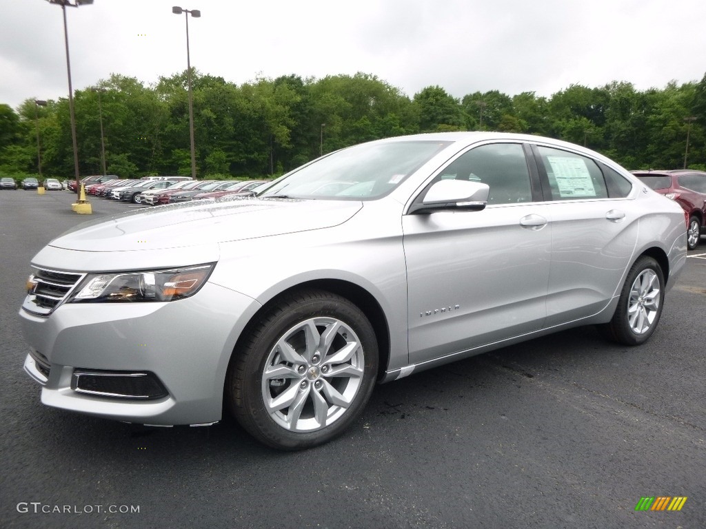 Silver Ice Metallic 2017 Chevrolet Impala LT Exterior Photo #114300952