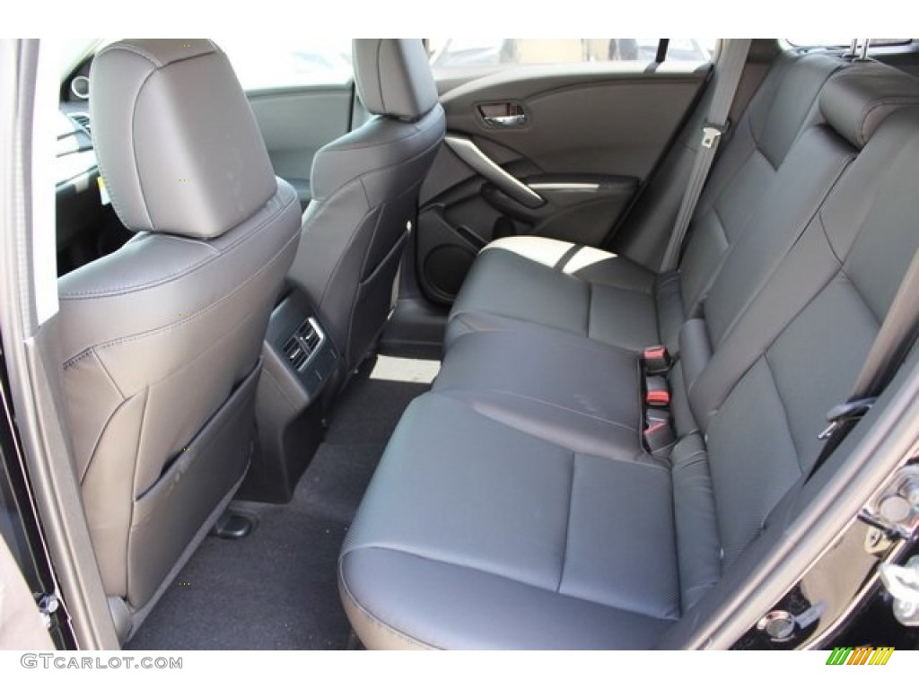 Ebony Interior 2017 Acura RDX Technology AWD Photo #114302818