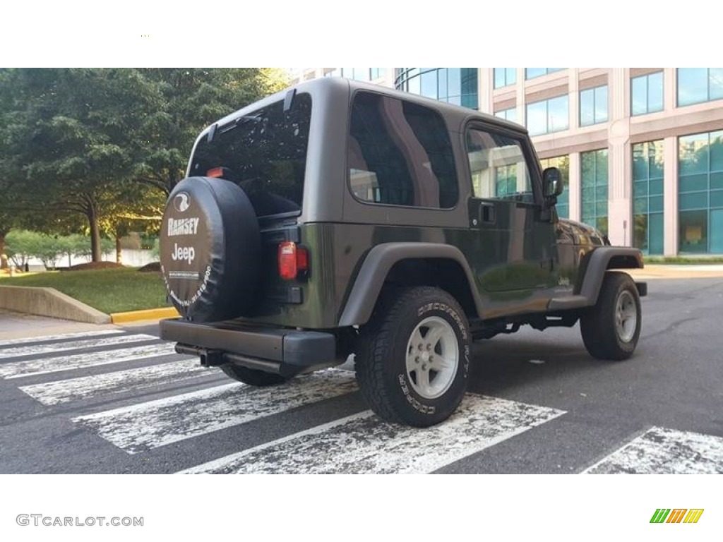 2006 Wrangler Sport 4x4 - Jeep Green Metallic / Khaki photo #10