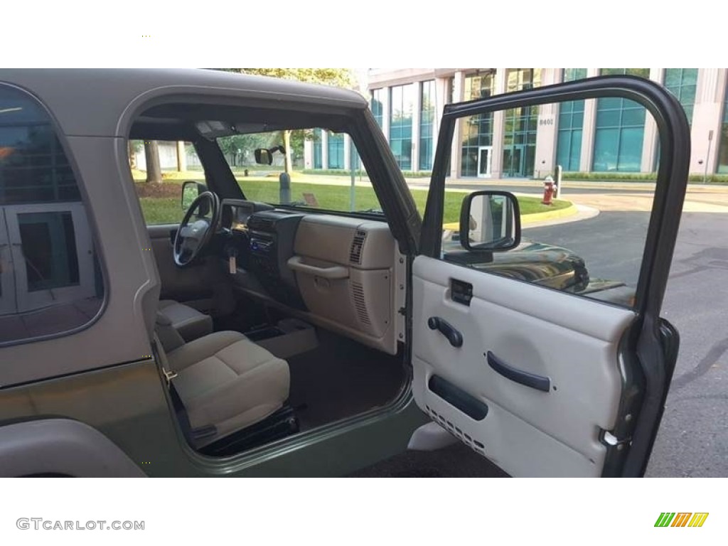 2006 Wrangler Sport 4x4 - Jeep Green Metallic / Khaki photo #18