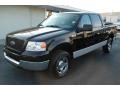 2005 Black Ford F150 XLT SuperCrew  photo #2