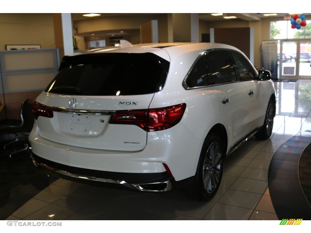 White Diamond Pearl 2017 Acura MDX Technology SH-AWD Exterior Photo #114308005
