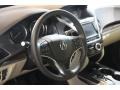 Parchment 2017 Acura MDX Technology SH-AWD Steering Wheel