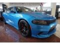 Front 3/4 View of 2016 Charger SRT Hellcat