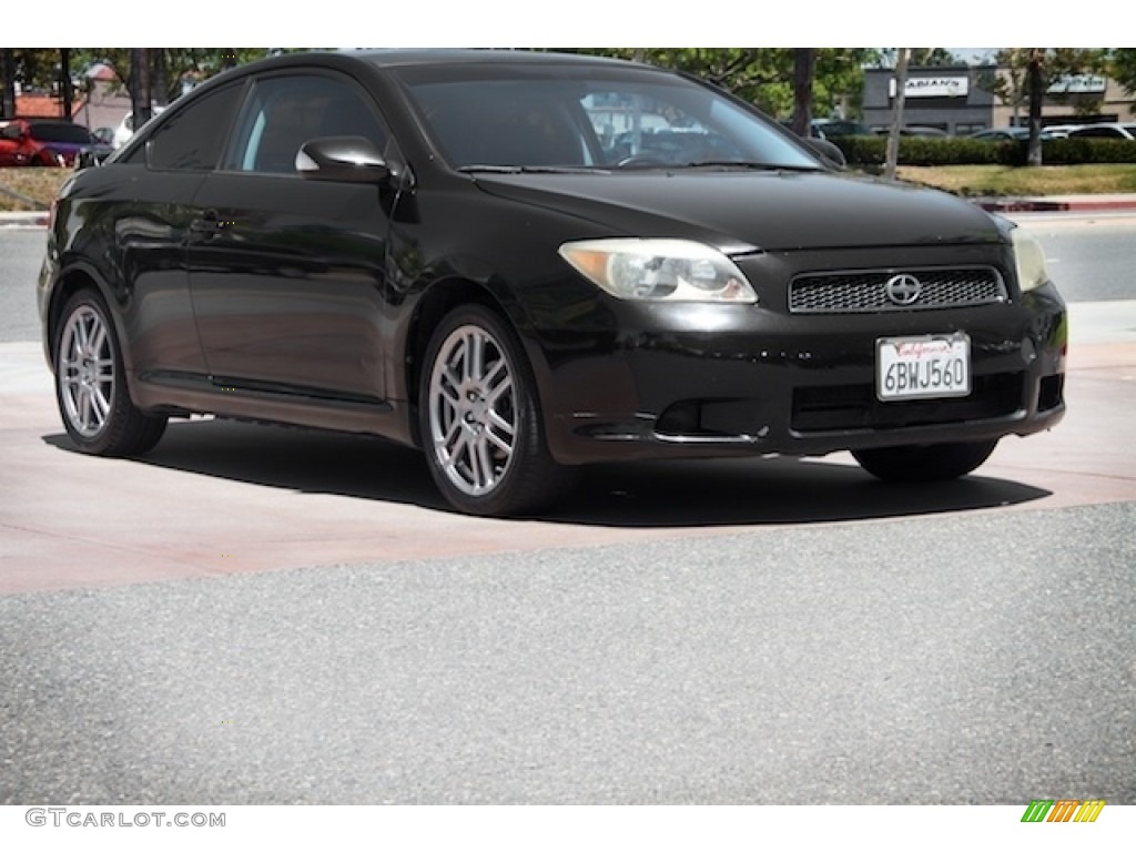 2007 tC  - Black Sand Pearl / Dark Charcoal photo #1