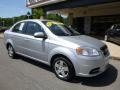 2011 Ice Silver Metallic Chevrolet Aveo LT Sedan  photo #6