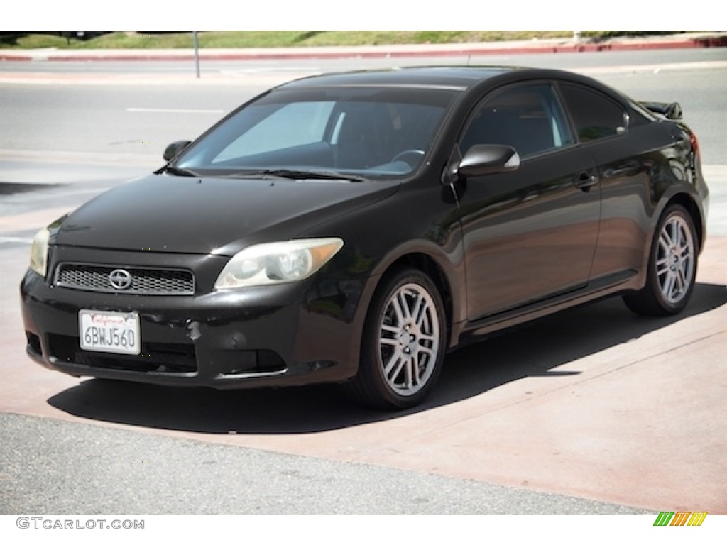2007 tC  - Black Sand Pearl / Dark Charcoal photo #8