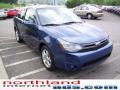 2009 Vista Blue Metallic Ford Focus SE Coupe  photo #5