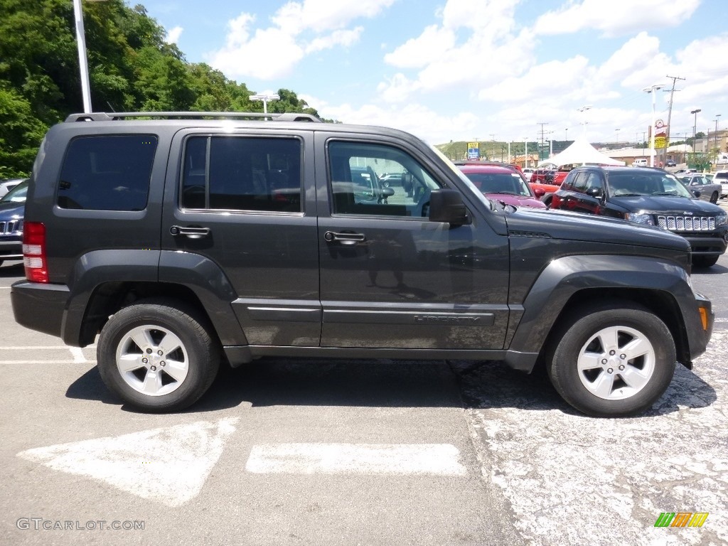 2010 Liberty Sport 4x4 - Dark Charcoal Pearl / Dark Slate Gray photo #7