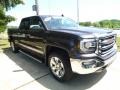 2016 Light Steel Gray Metallic GMC Sierra 1500 SLT Crew Cab 4WD  photo #9