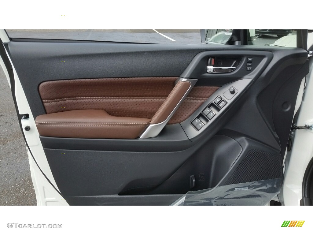2017 Subaru Forester 2.5i Touring Saddle Brown Door Panel Photo #114314331