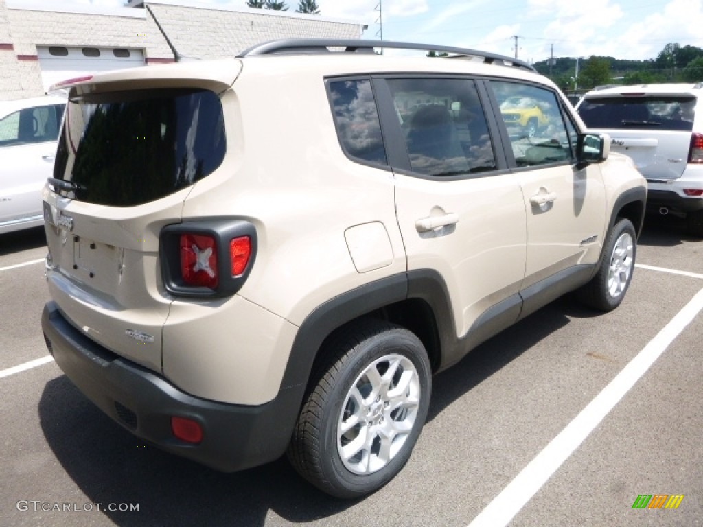 2016 Renegade Latitude 4x4 - Mojave Sand / Bark Brown/Ski Grey photo #7