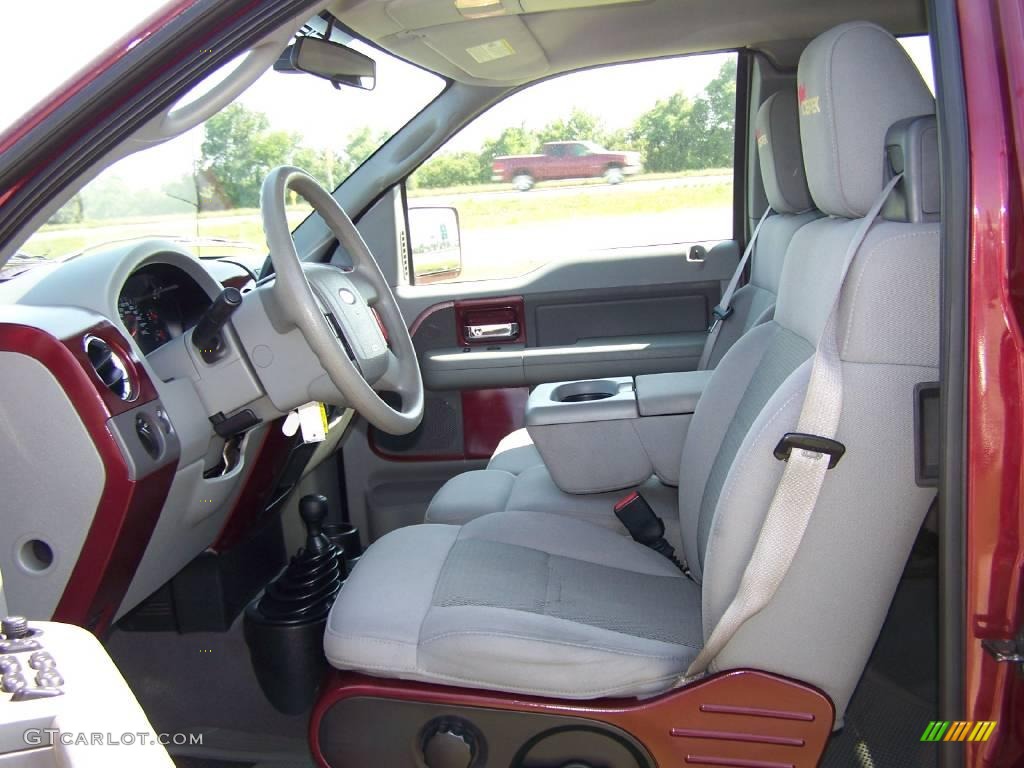 2006 F150 STX Dick CEPEC SuperCab 4x4 - Dark Toreador Red Metallic / Medium/Dark Flint photo #9