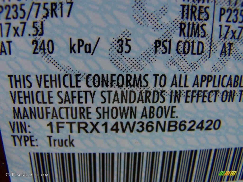 2006 F150 STX Dick CEPEC SuperCab 4x4 - Dark Toreador Red Metallic / Medium/Dark Flint photo #13