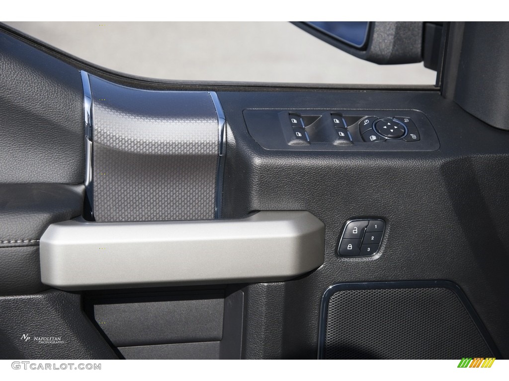 2016 F150 Lariat SuperCrew 4x4 - Shadow Black / Black photo #9