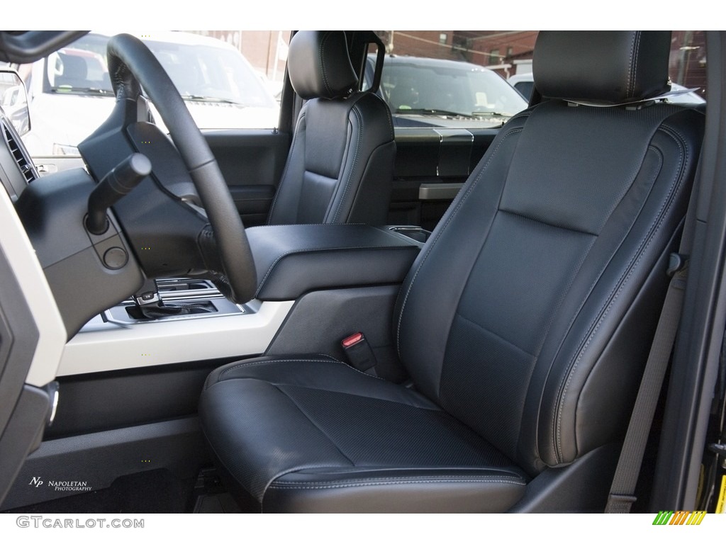 2016 F150 Lariat SuperCrew 4x4 - Shadow Black / Black photo #10
