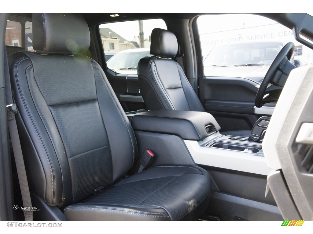 2016 F150 Lariat SuperCrew 4x4 - Shadow Black / Black photo #12