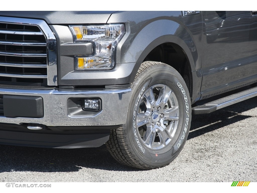 2016 F150 XLT SuperCab 4x4 - Magnetic / Medium Earth Gray photo #2