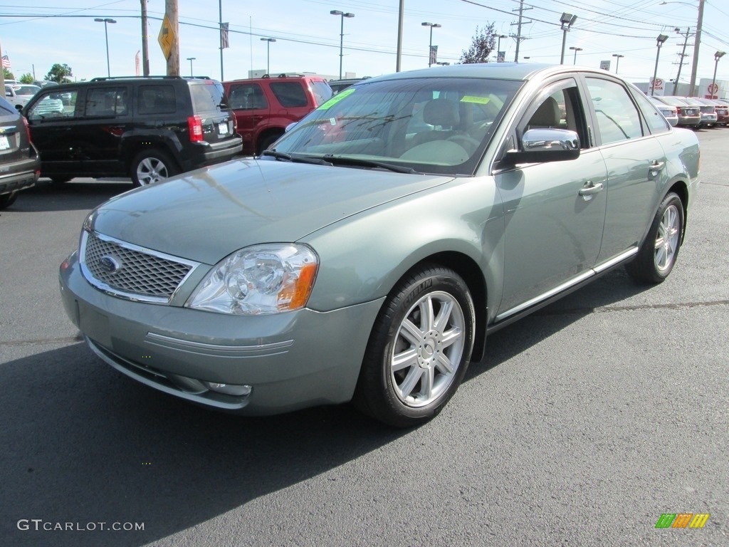 2006 Five Hundred Limited AWD - Titanium Green Metallic / Pebble Beige photo #2