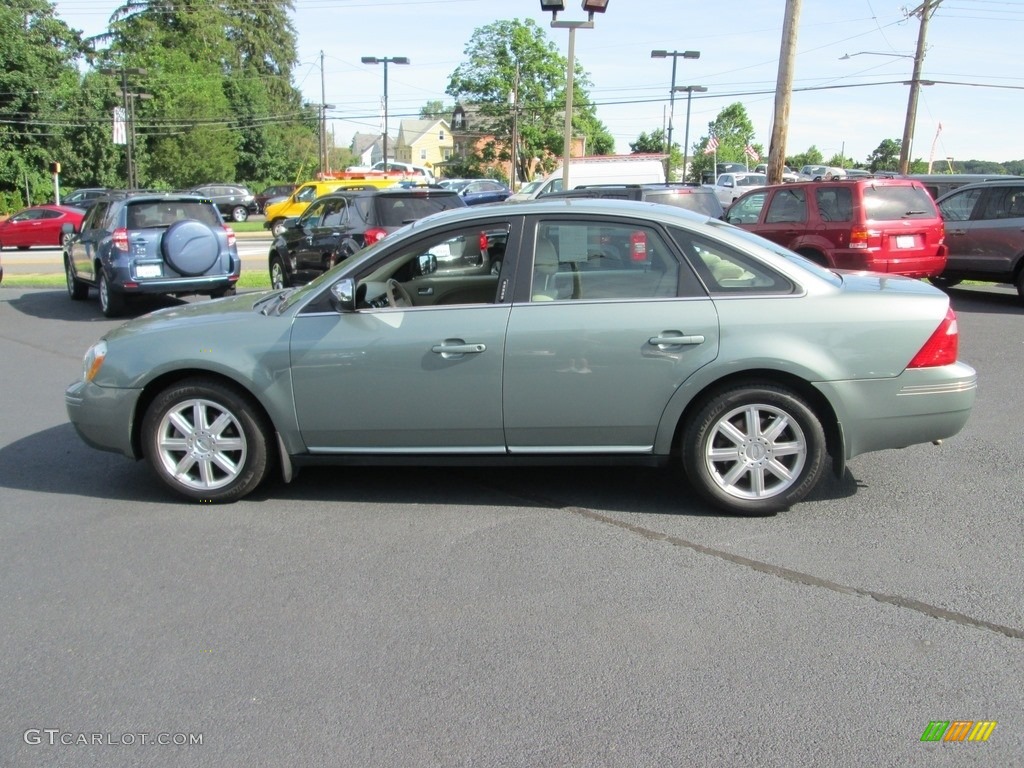 2006 Five Hundred Limited AWD - Titanium Green Metallic / Pebble Beige photo #9