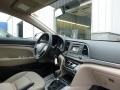 2017 Hyundai Elantra Beige Interior Dashboard Photo