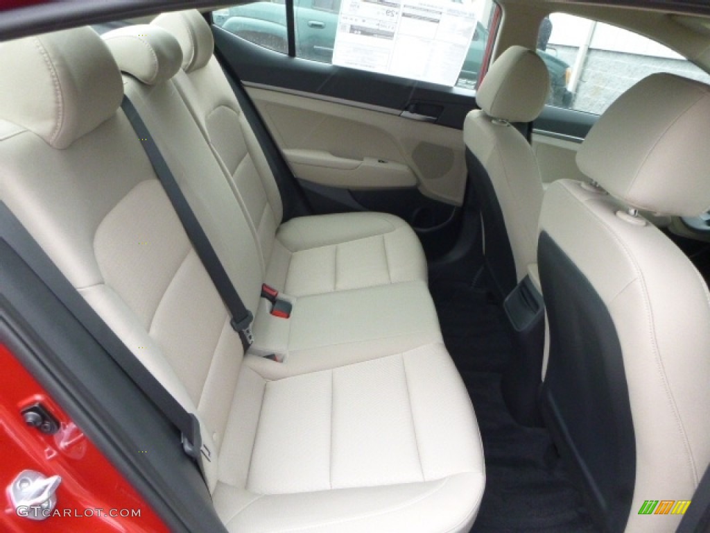 2017 Hyundai Elantra SE Rear Seat Photos