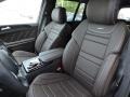 2017 Mercedes-Benz GLS AMG Espresso Brown/ Black Interior Front Seat Photo