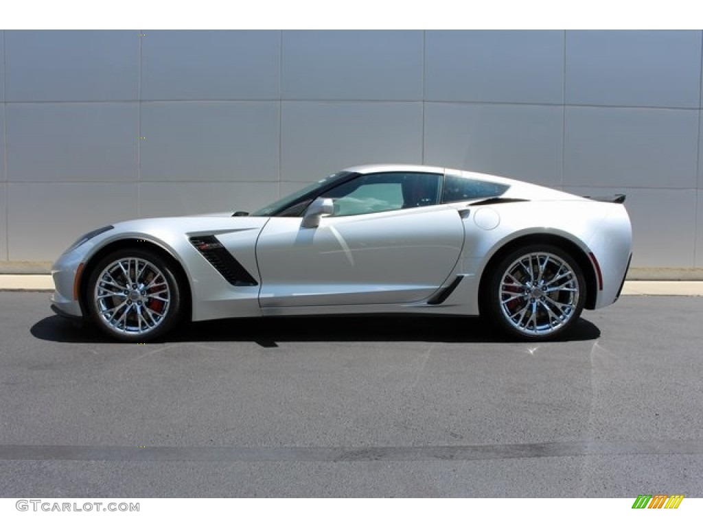 Blade Silver Metallic 2016 Chevrolet Corvette Z06 Coupe Exterior Photo #114320494