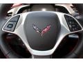 2016 Chevrolet Corvette Adrenaline Red Interior Steering Wheel Photo