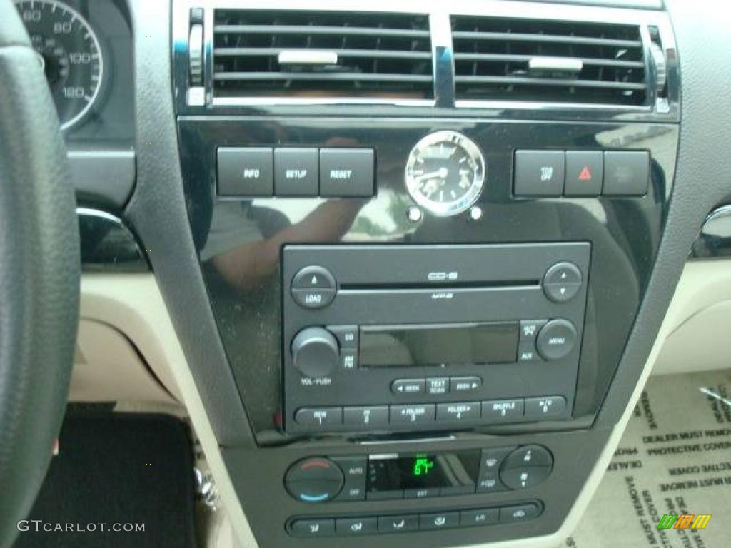 2007 Fusion SEL V6 - Dark Blue Pearl Metallic / Light Stone photo #13