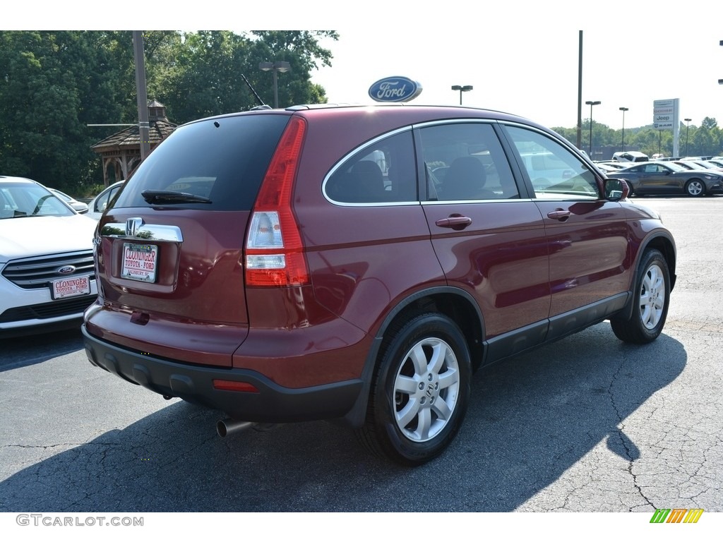 2008 CR-V EX-L - Tango Red Pearl / Gray photo #3