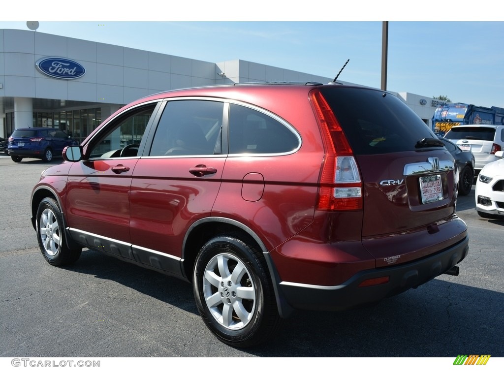 2008 CR-V EX-L - Tango Red Pearl / Gray photo #5