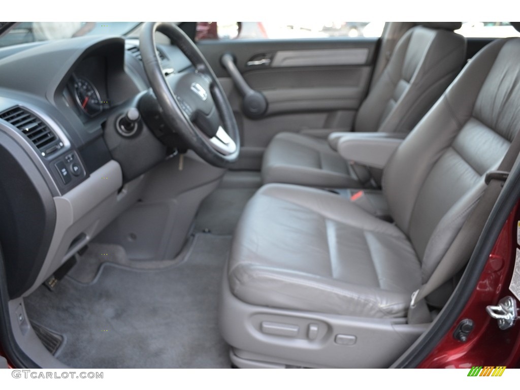 2008 CR-V EX-L - Tango Red Pearl / Gray photo #10