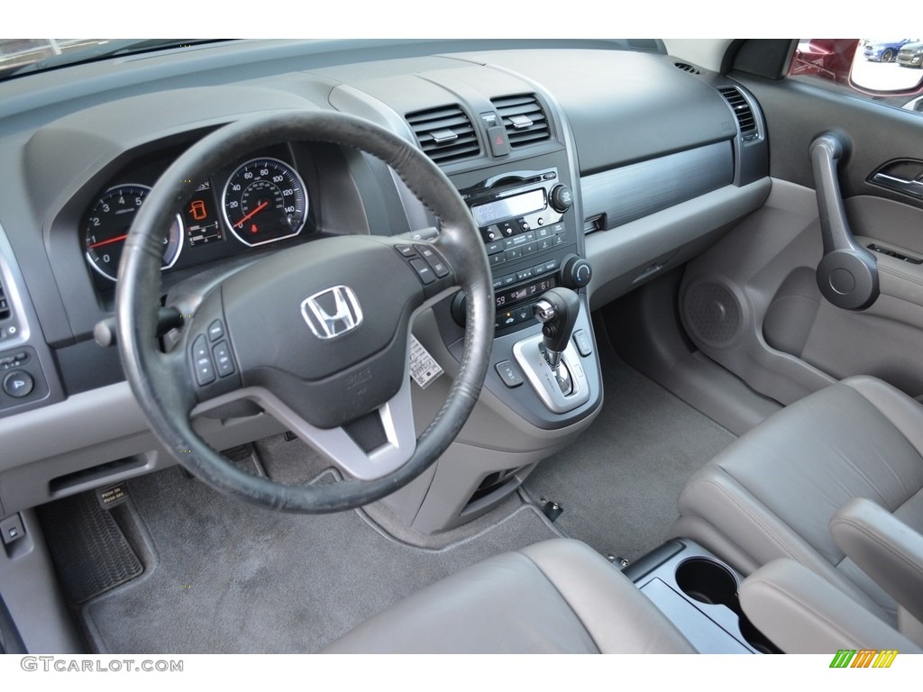2008 CR-V EX-L - Tango Red Pearl / Gray photo #11