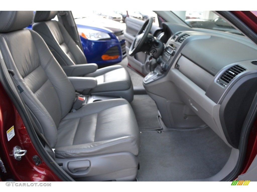 2008 CR-V EX-L - Tango Red Pearl / Gray photo #16